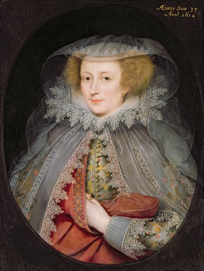 كاثرين كيليجرو ، سيدة جيرمين ، 1614 بواسطة ماركوس غيرايرتس